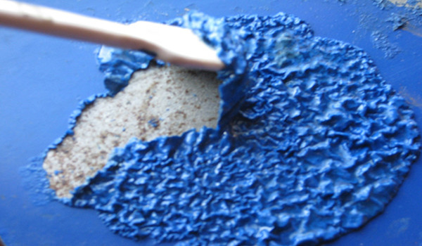 Химический метод удаления масляной краски