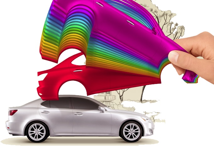 Как подобрать краску в баллончике для авто