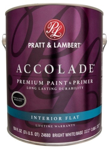 Лакокрасочная компания Pratt & Lambert® представляет премиальную краску и грунтовку Accolade®