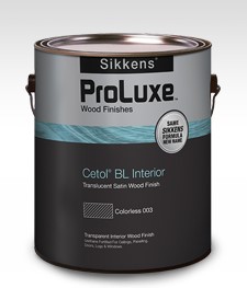 Новая краска для дерева Cetol бренда ProLuxe от Sikkens