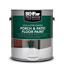 Высококачественная краска BEHR PREMIUM® Porch & Patio для покраски веранды и внутреннего двора