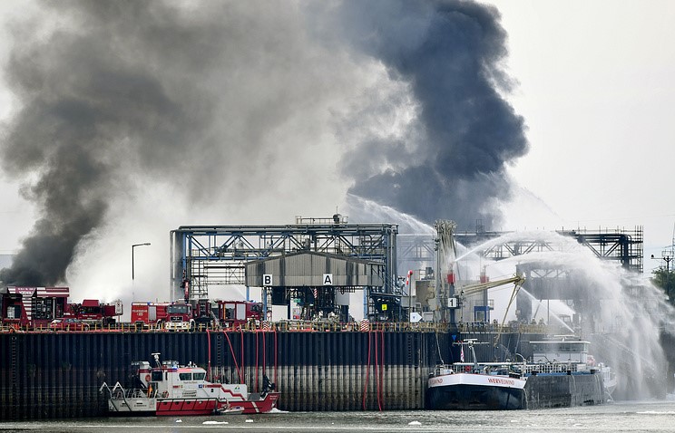 Взрыв и пожар на заводе BASF повлиял на поставки продукции