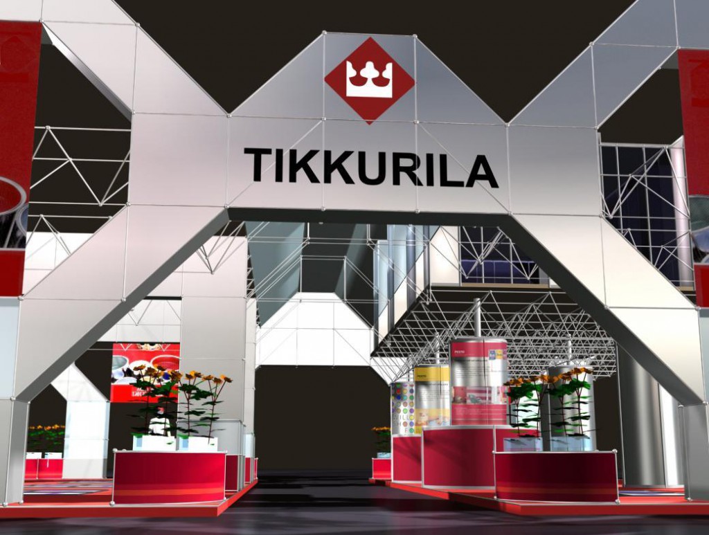 Прибыль компании Tikkurila в 2013 году составила € 653 млн