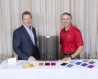 PPG продемонстрировала цветной текстурный прозрачный аэрокосмический пластик OPTICOR на выставке Национальной ассоциации деловой авиации (NBAA) 